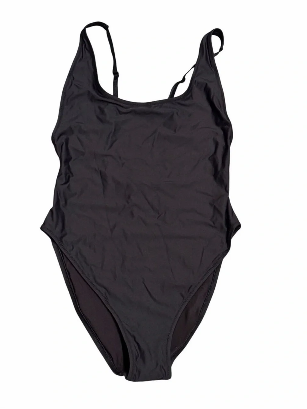 SKIMS Signature Swim Scoop Neck One-Piece | Onyx | XL | NWT